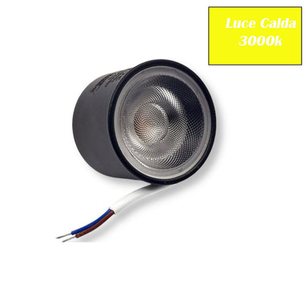 Faretto led cod 7 watt sostituzione di lampade gu10 lampada per portafaretti luce fredda 6500k calda 3000k naturale 4000k - enzoled