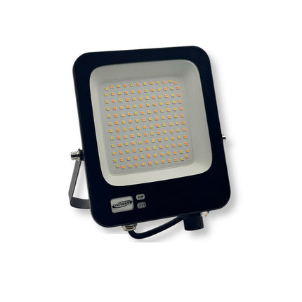 Faro ultra slim nero con tecnologia CCT 20 30 50 100 watt 3 colorazione di luce 6500k 3000k 4000k IP65 - enzoled