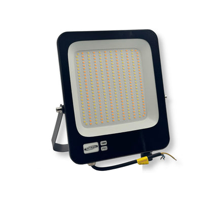 Faro ultra slim nero con tecnologia CCT 20 30 50 100 watt 3 colorazione di luce 6500k 3000k 4000k IP65 - enzoled