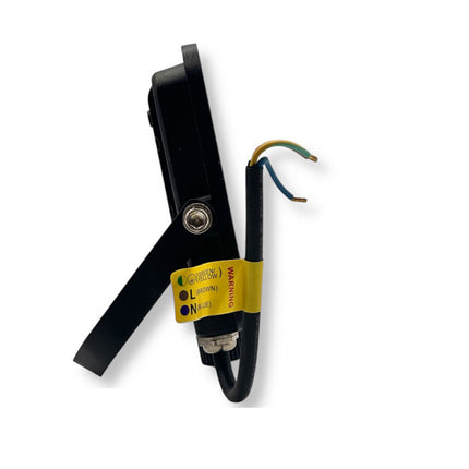 Faro ultra slim nero con tecnologia CCT 20 30 50 100 watt 3 colorazione di luce 6500k 3000k 4000k IP65 - enzoled
