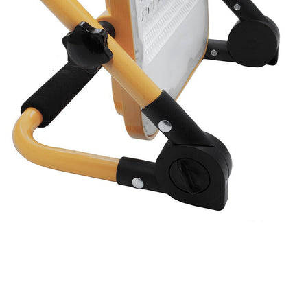 Faro da lavoro a led 50 watt faretto ricaricabile usb portatile emergenza IP65 luce fredda 6500k - enzoled