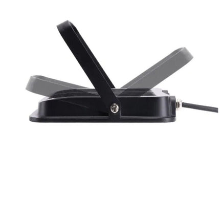 Faro led ultra slim 50 watt sottile proiettore per esterno ip65 staffa orientabile luce fredda 6500k calda 3000k naturale 4000k - enzoled