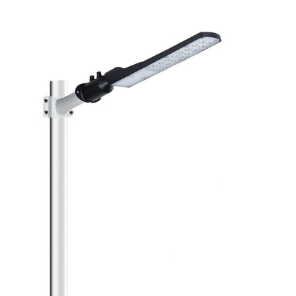Faro lampione stradale ultra slim a led 100 watt inclinabile 90° a luce fredda 6500k IP65 - enzoled