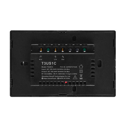 Interruttore Son/Off smart 1 canale controller da remoto wireless wifi placca touch domotica - enzoled