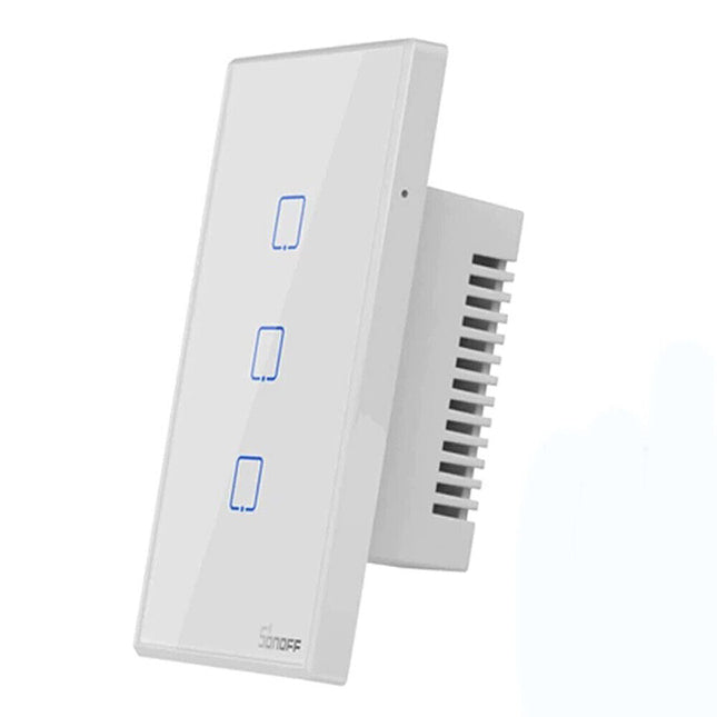 Interruttore Son/Off smart 3 canale controller da remoto wireless wifi placca touch domotica - enzoled