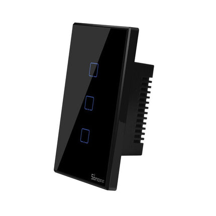 Interruttore Son/Off smart 3 canale controller da remoto wireless wifi placca touch domotica - enzoled