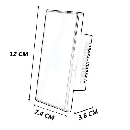 Interruttore Son/Off smart 3 canale controller da remoto wireless wifi placca touch domotica - enzoled