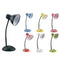 Lampada da scrivania con braccio flessibile snodabile luce lume da tavolo orientabile da cameretta - enzoled