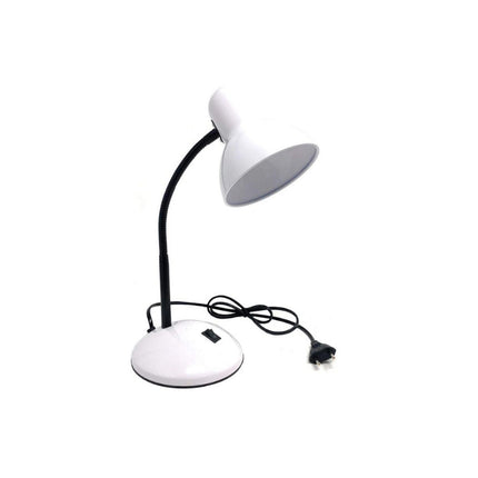 Lampada da scrivania con braccio flessibile snodabile luce lume da tavolo orientabile da cameretta - enzoled