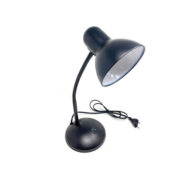 Lampada da scrivania con braccio flessibile snodabile luce lume da tavolo orientabile da cameretta - enzoled