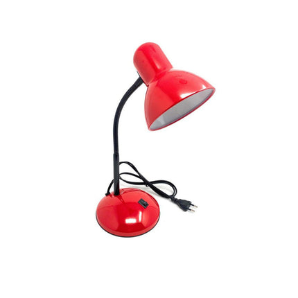 Lampada da scrivania con braccio flessibile snodabile luce lume da tavolo orientabile da cameretta - enzoled