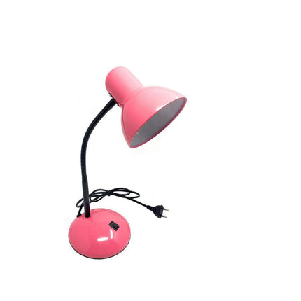 Lampada da scrivania con braccio flessibile snodabile luce lume da tavolo orientabile da cameretta - enzoled