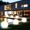 Lampada a sfera da giardino con picchetto illuminazione decorativa da esterno sfera da terra con attacco E27 varie dimensioni - enzoled