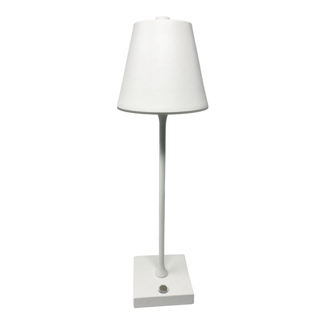 Lampada bistrot touch da tavolo a led ricaricabile usb  lume decorativo tripla colorazione di luce vari colori - enzoled