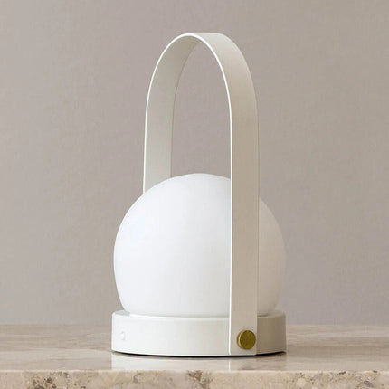 Lampada a led da tavolo ricaricabile portatile lume da comodino tre colorazione di luce calda fredda e naturale - enzoled