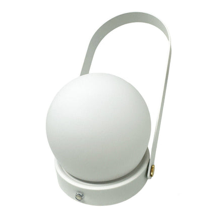 Lampada a led da tavolo ricaricabile portatile lume da comodino tre colorazione di luce calda fredda e naturale - enzoled