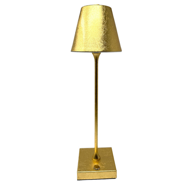 Lampada bistrot touch da tavolo a led ricaricabile usb  lume decorativo tripla colorazione di luce - enzoled