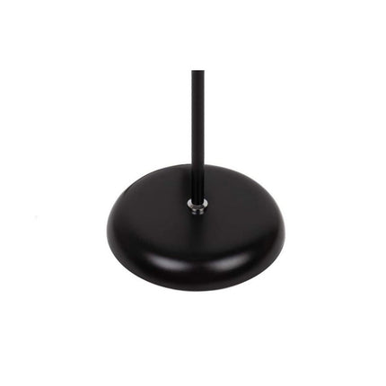 Lampada a piantana da terra con doppio paralume luce orientabile in metallo per salotto - enzoled