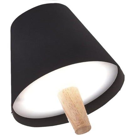 Paralume a led a tappo per bottiglie lampada touch decorativa a tripla colorazione di luce ricaricabile - enzoled