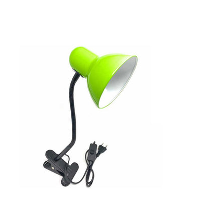 Lampada snodabile da scrivania con pinza braccio flessibile luce da tavolo orientabile con attacco per lampadine E27 - enzoled