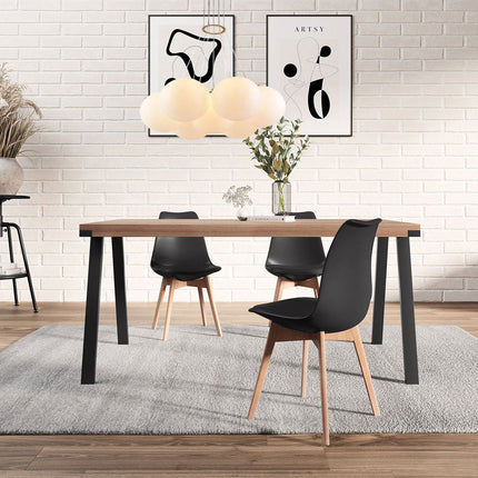 Lampadario a sospensione bronzo lampada minimal da soffitto con sette sfere attacco G9 - enzoled
