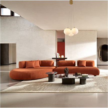 Lampadario a sospensione bronzo lampada minimal da soffitto con tre sfere attacco G9 - enzoled
