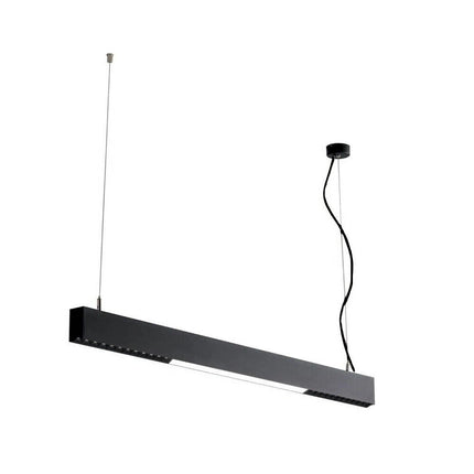 Lampadario a sospensione lineare a led 42 watt lampada da soffitto minimal per cucina soggiorno - enzoled