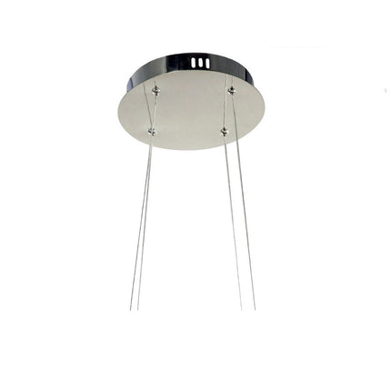 Lampadario led moderno intrecciato lampada a sospensione 60 watt cct tripla colorazione di luce - enzoled