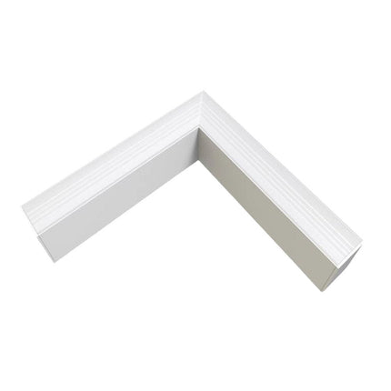 Lampadario lineare a sospensione da soffitto bianco 40 watt connettore di giunzione a T 15 watt o a L 12 watt tecnologia cct - enzoled