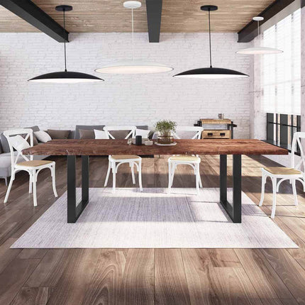 Lampadario a led a sospensione 46 watt 3 colorazione di luce dimmerabile con telecomando lampada da cucina soggiorno - enzoled