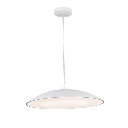 Lampadario a led a sospensione 46 watt 3 colorazione di luce dimmerabile con telecomando lampada da cucina soggiorno - enzoled