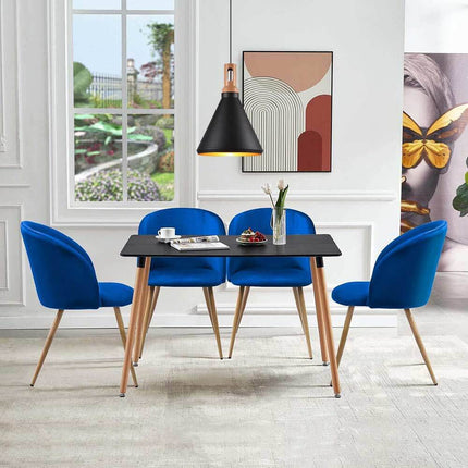 Lampadario a sospensione stile industriale in metallo pendente a cono attacco E27 luce tavolo cucina di colore nero o bianco - enzoled