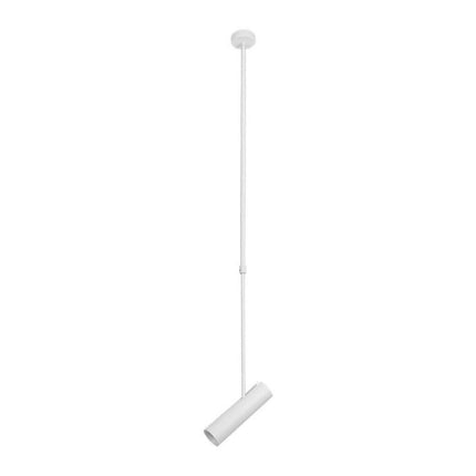 Lampadario portafaretto pendente a sospensione GU10 lampada a cilindro con asta regolabile per cucina isola decorativo - enzoled