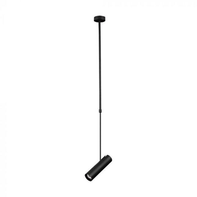 Lampadario portafaretto pendente a sospensione GU10 lampada a cilindro con asta regolabile per cucina isola decorativo - enzoled