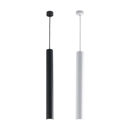 Lampadario da soffitto a led 3 watt punto luce lampada di forma cilidrica bianco e nero a luce fredda 6500k calda 3000k naturale 4000k - enzoled