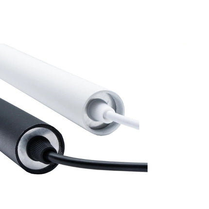 Lampadario da soffitto a led 3 watt punto luce lampada di forma cilidrica bianco e nero a luce fredda 6500k calda 3000k naturale 4000k - enzoled