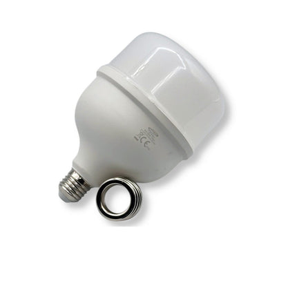 Lampadina a led 2 in 1 E27 con adattatore E40 60 watt lampada a luce fredda 6500k - enzoled