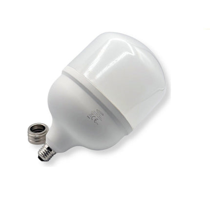 Lampadina a led 2 in 1 E27 con adattatore E40 90 watt lampada a luce fredda 6500k - enzoled