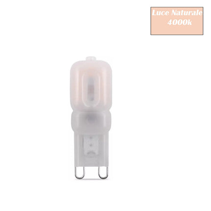 Lampadina led g9 2,5 watt luce calda 3000k naturale 4000k fredda 6500k illuminazione per lampadari applique lampada - enzoled