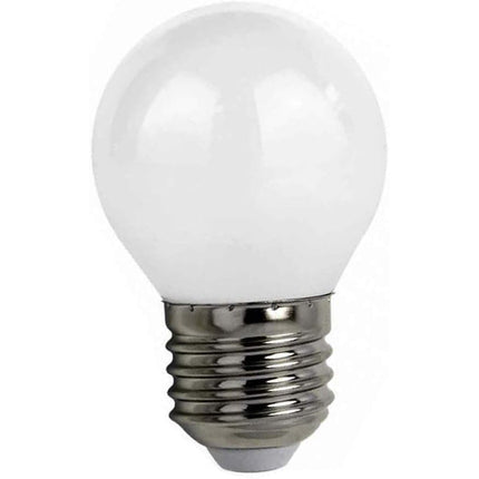 Lampadina a led filamento opaca 4 watt g45 attacco e27 sfera a luce fredda 6500k calda 2700k naturale 4000k - enzoled