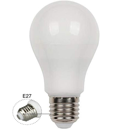 Lampadina a led filamento opaca 8 watt attacco e27 A60 a luce fredda 6500k calda 2700k naturale 4000K - enzoled