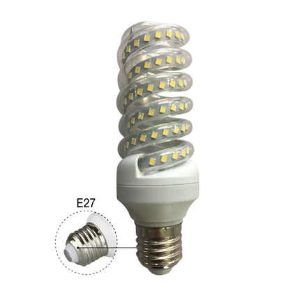 Lampadina led spirale attacco E27 18 watt luce calda 3000k naturale 4000k e bianca fredda 6500k luce illuminazione - enzoled