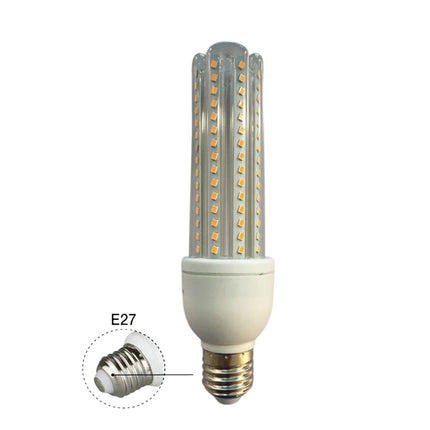 Lampadina led tubolare attacco E27 20 watt luce calda 3000k naturale 4000k e bianca fredda 6500k luce illuminazione - enzoled