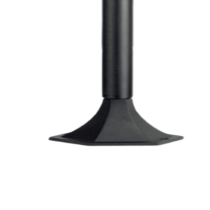 Lampione da giardino 86 cm lampioncino lanterna da terra con attacco E27 grigio e bianco IP44 - enzoled