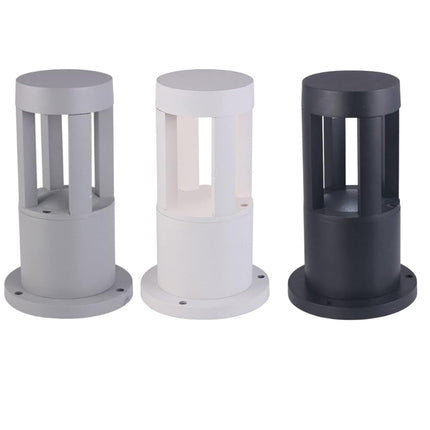 Lampione da giardino 12 watt lampada led cob palo per esterni 30 cm luce fredda 6500k calda 3000k naturale 4000k - enzoled
