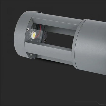 Lampione da giardino 12 watt lampada led cob palo per esterni 30 cm luce fredda 6500k calda 3000k naturale 4000k - enzoled