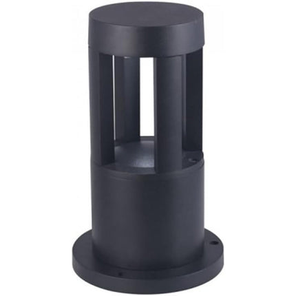 Lampione da giardino 12 watt lampada led cob palo per esterni 30 cm luce fredda 6500k calda 3000k naturale 4000k - enzoled