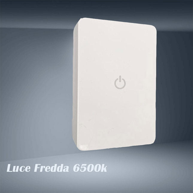 Luce notturna a 4 led con doppia emissione di luce con interruttore touch lampada da notte 0.6 watt luce fredda 6500k calda 3000k e naturale 4000k - enzoled
