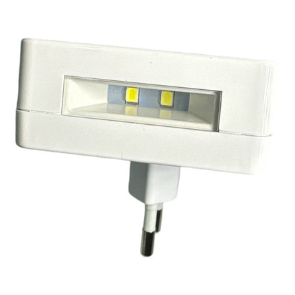 Luce notturna a 4 led con doppia emissione di luce con interruttore touch lampada da notte 0.6 watt luce fredda 6500k calda 3000k e naturale 4000k - enzoled