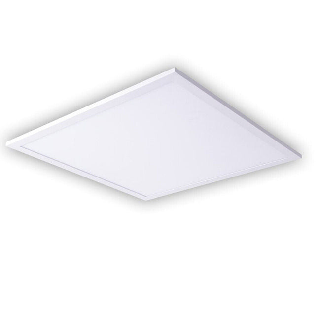 Pannello led incasso 40 watt quadrata 595x595 mm lampada cct 3 colorazione di luce fredda 6500k calda 3000k naturale 4000k - enzoled
